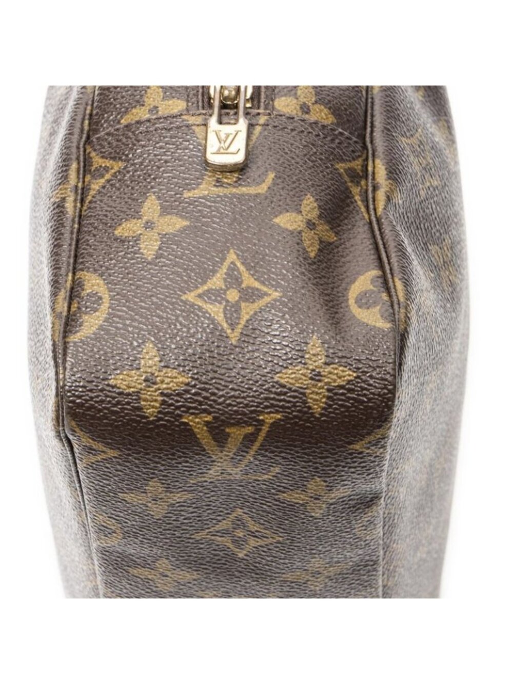 ★SOLD★ Louis Vuitton Toiletries Pouch Brown Monogram Canvas - Picture 7 of 10